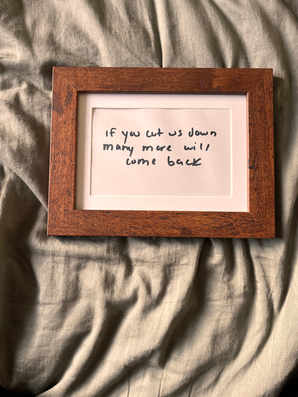 Hand Written Lyric Sheets by Desirée Dawson