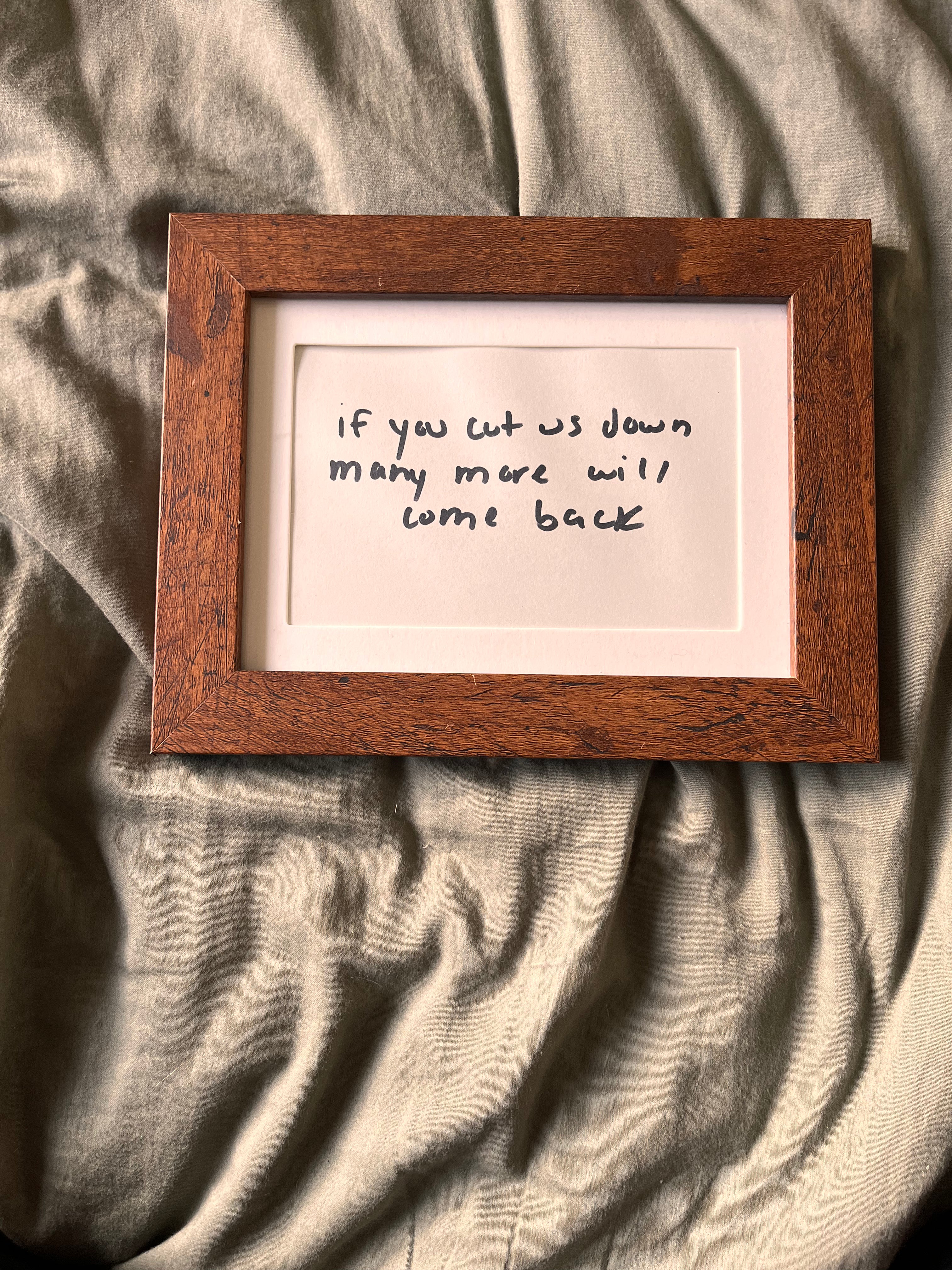 Hand Written Lyric Sheets by Desirée Dawson