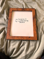 Hand Written Lyric Sheets by Desirée Dawson