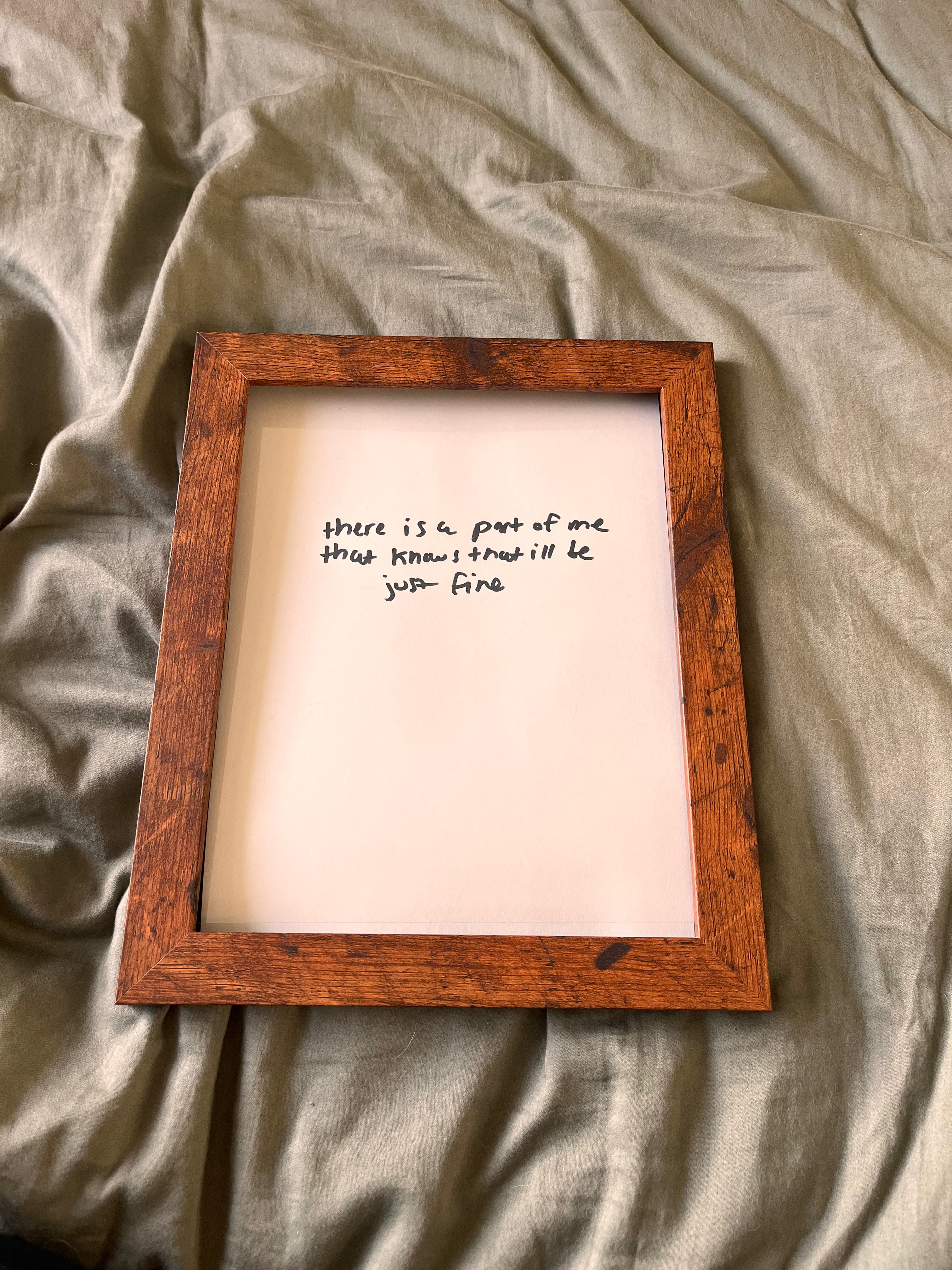 Hand Written Lyric Sheets by Desirée Dawson
