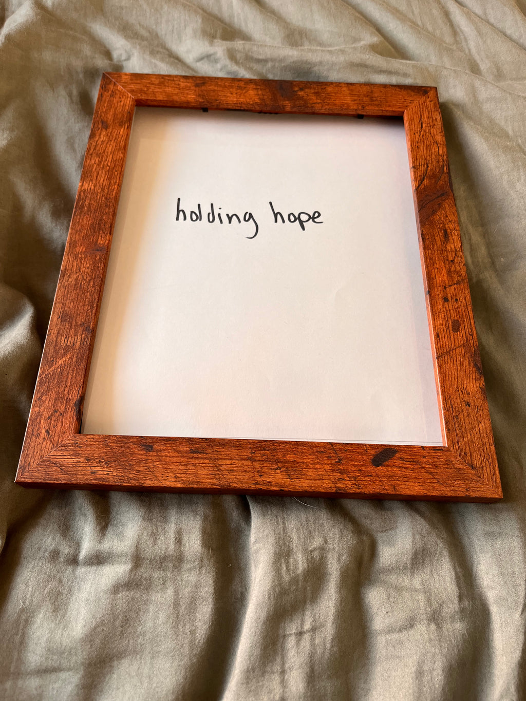 Hand Written Lyric Sheets by Desirée Dawson