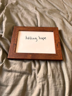 Hand Written Lyric Sheets by Desirée Dawson