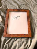 Hand Written Lyric Sheets by Desirée Dawson