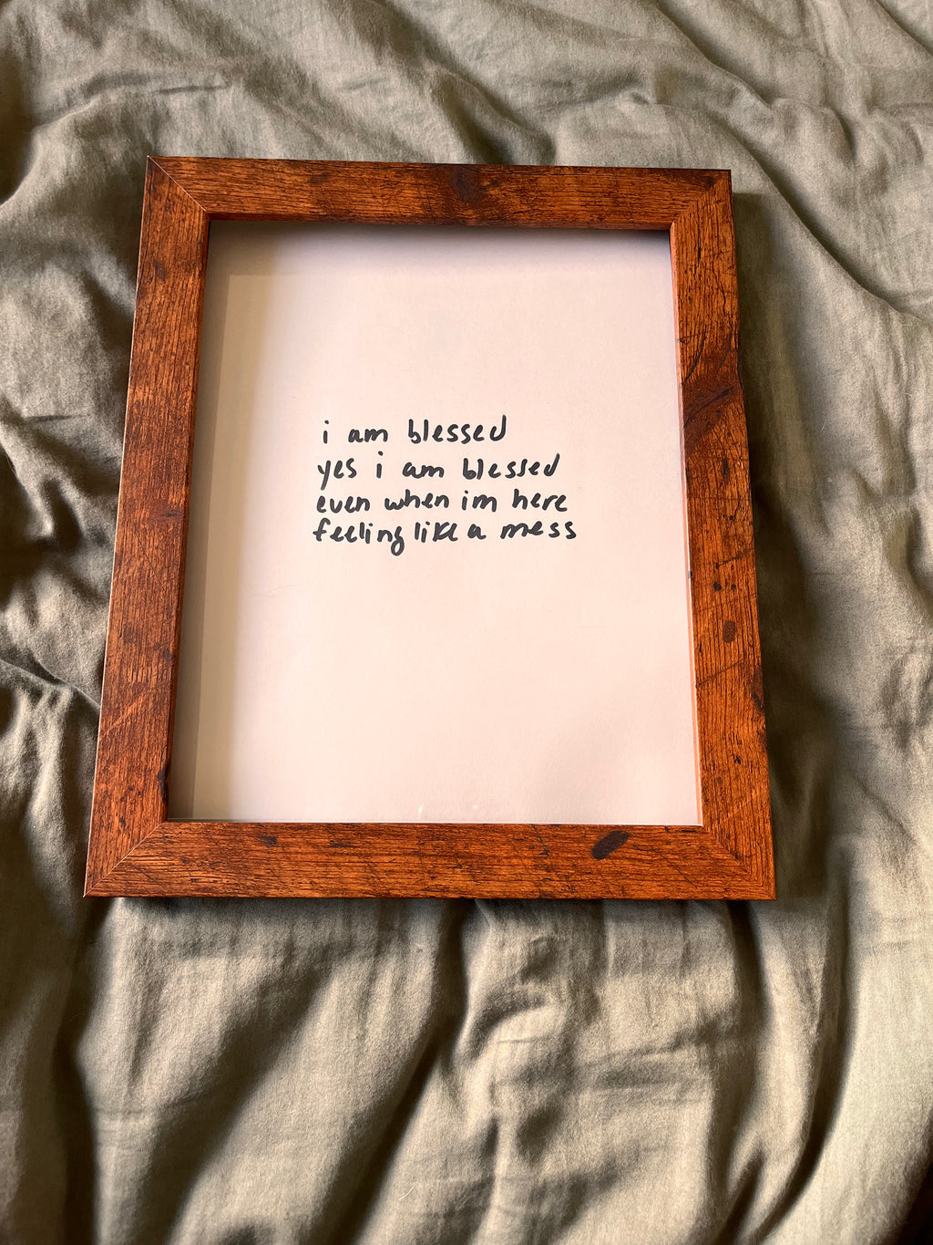 Hand Written Lyric Sheets by Desirée Dawson