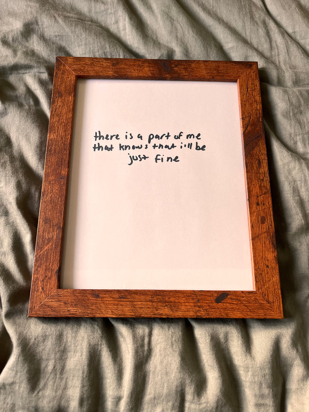 Hand Written Lyric Sheets by Desirée Dawson