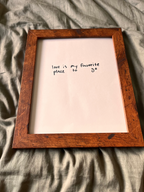 Hand Written Lyric Sheets by Desirée Dawson