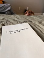 Hand Written Lyric Sheets by Desirée Dawson