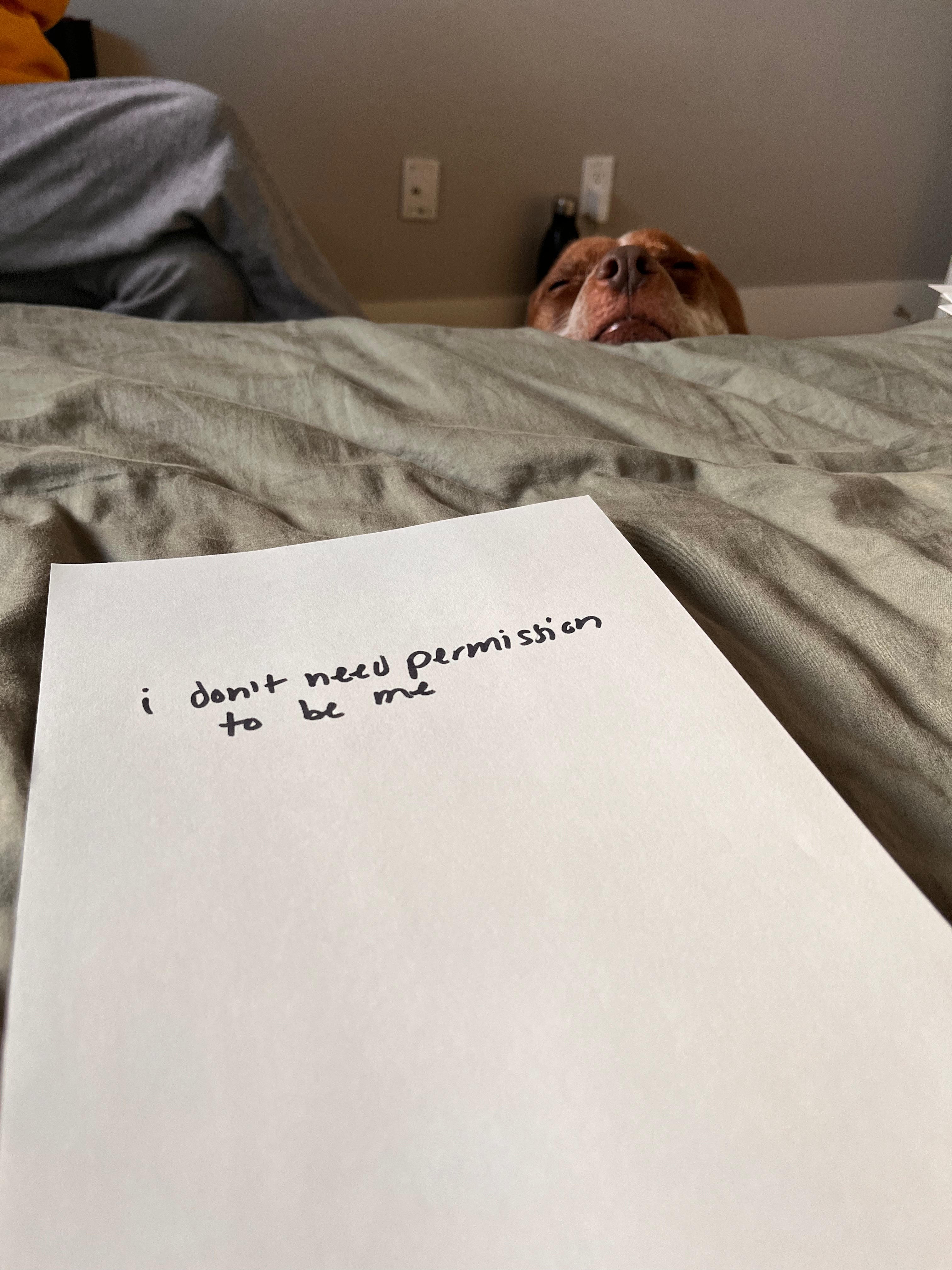 Hand Written Lyric Sheets by Desirée Dawson