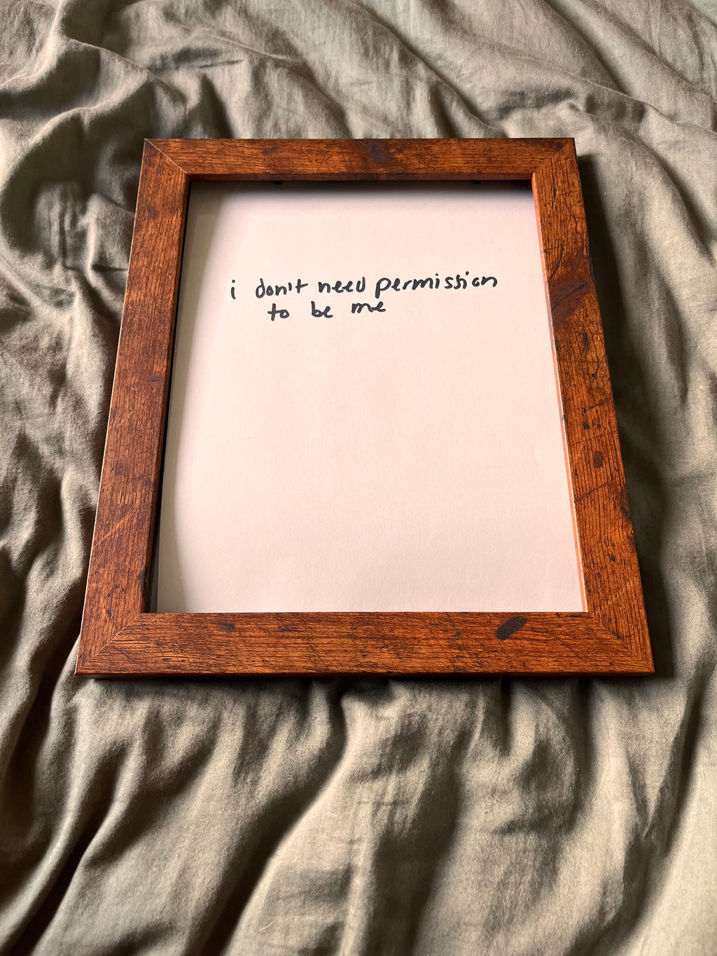 Hand Written Lyric Sheets by Desirée Dawson