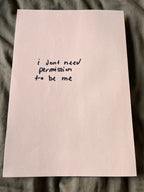 Hand Written Lyric Sheets by Desirée Dawson