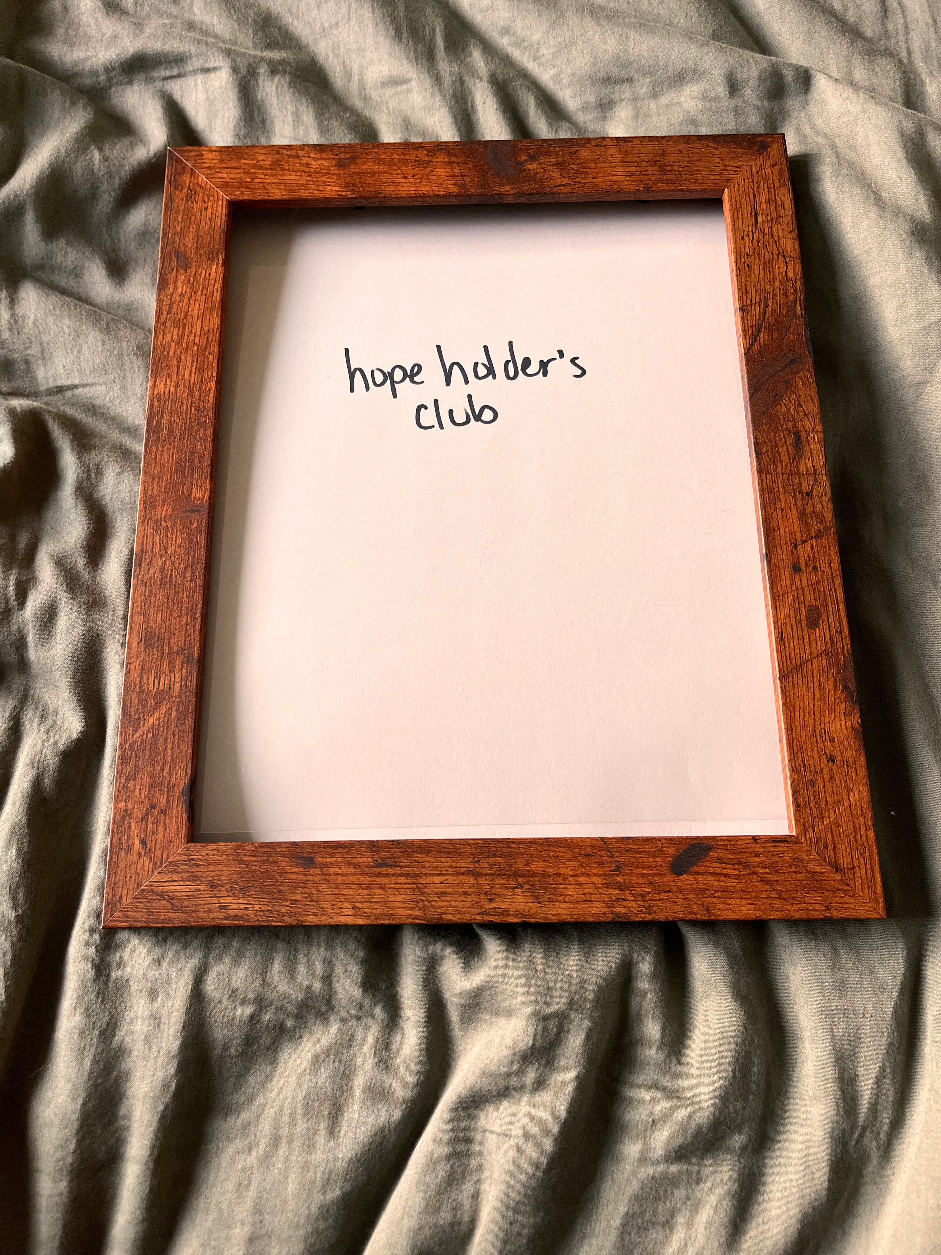 Hand Written Lyric Sheets by Desirée Dawson