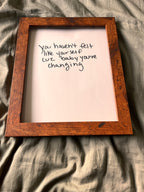 Hand Written Lyric Sheets by Desirée Dawson