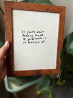 Hand Written Lyric Sheets by Desirée Dawson